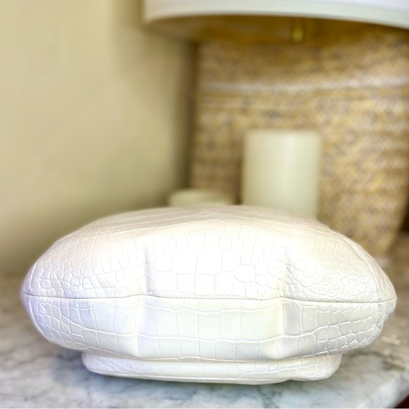 COACH Kristin Croc Embossed Leather Hobo - Picture 8 of 15